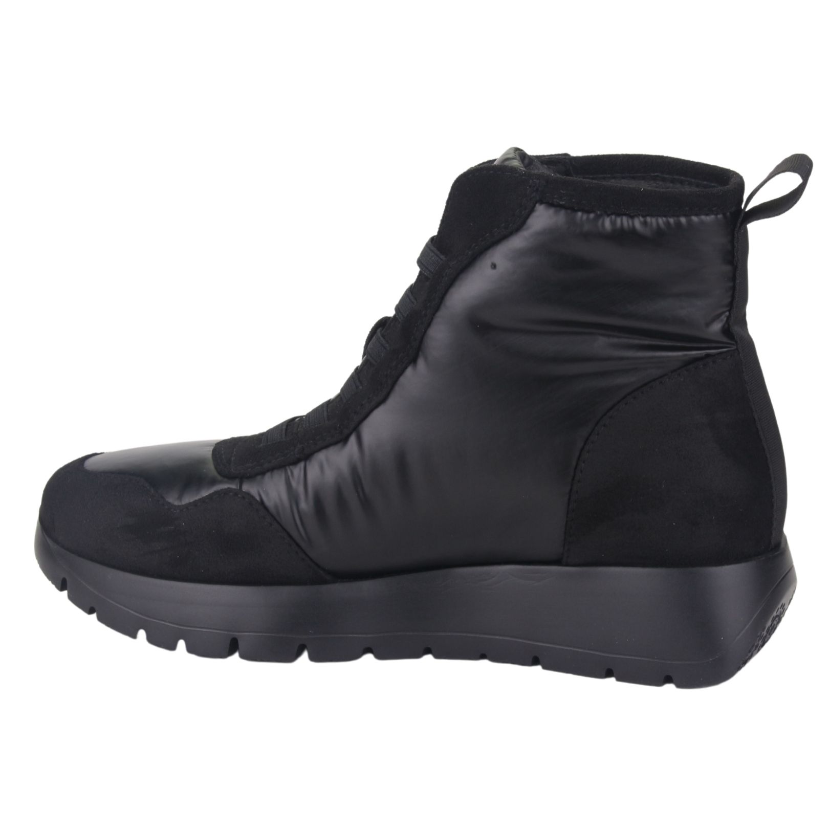 BOTIN CHALADA MUJER WONDER-4 NEGRO CASUAL - 2