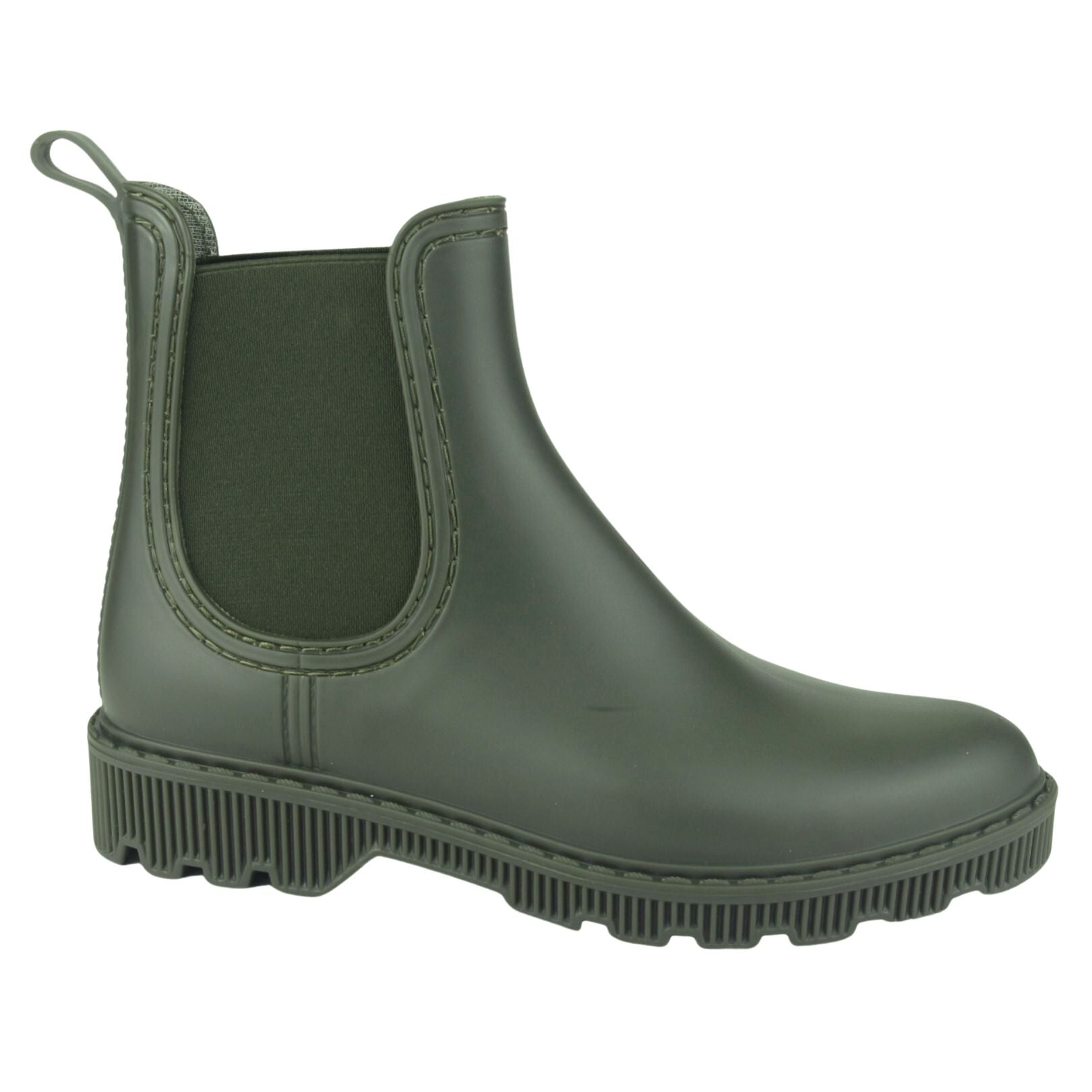 BOTÍN MUJER OLIVA CHALADA RAIN-1 CASUAL - 1