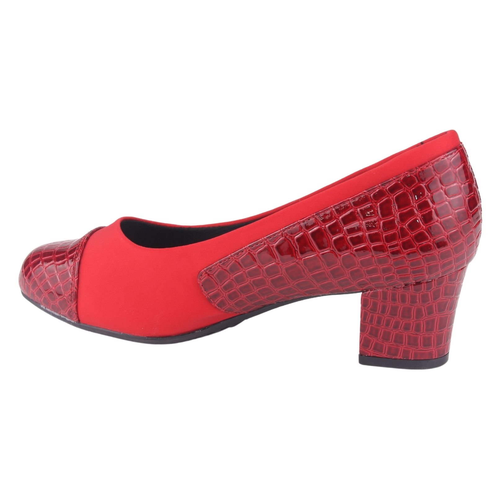 ZAPATO CHALADA MUJER FLEXI-15 ROJO CASUAL - 2