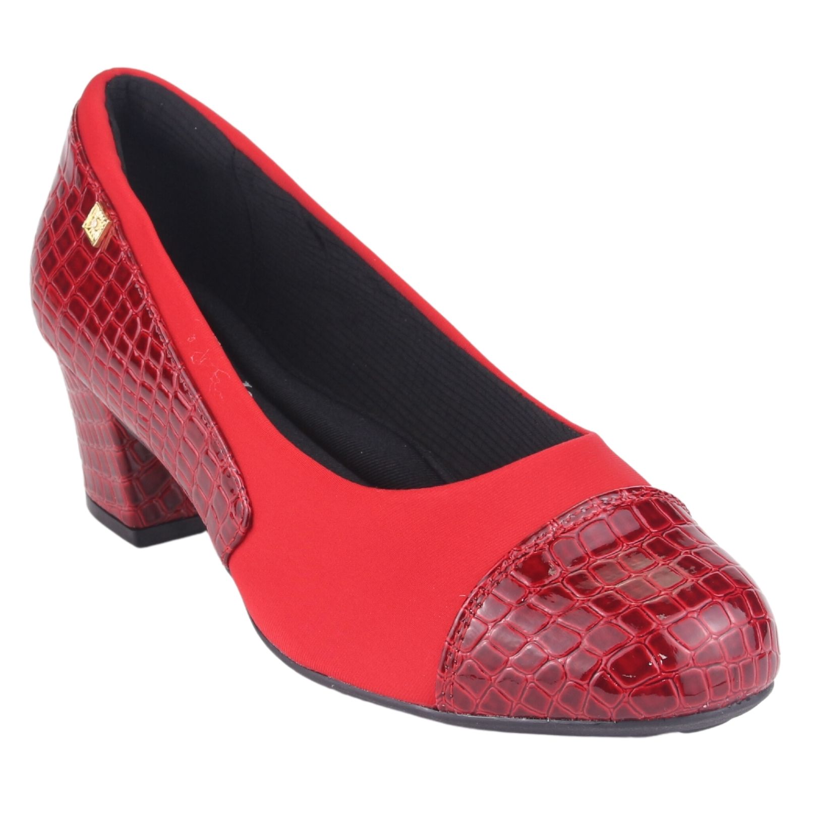 ZAPATO CHALADA MUJER FLEXI-15 ROJO CASUAL - 3