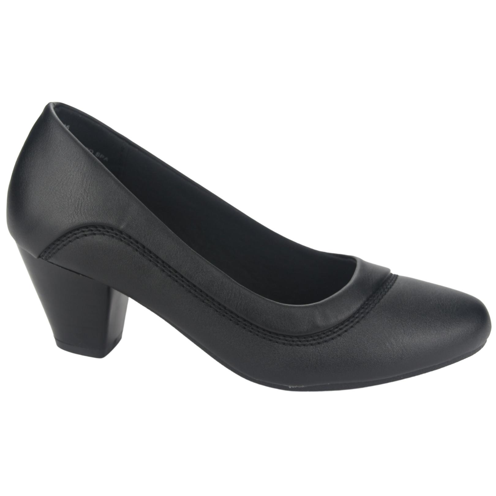 ZAPATO CHALADA MUJER TAP-25 NEGRO CASUAL - 1