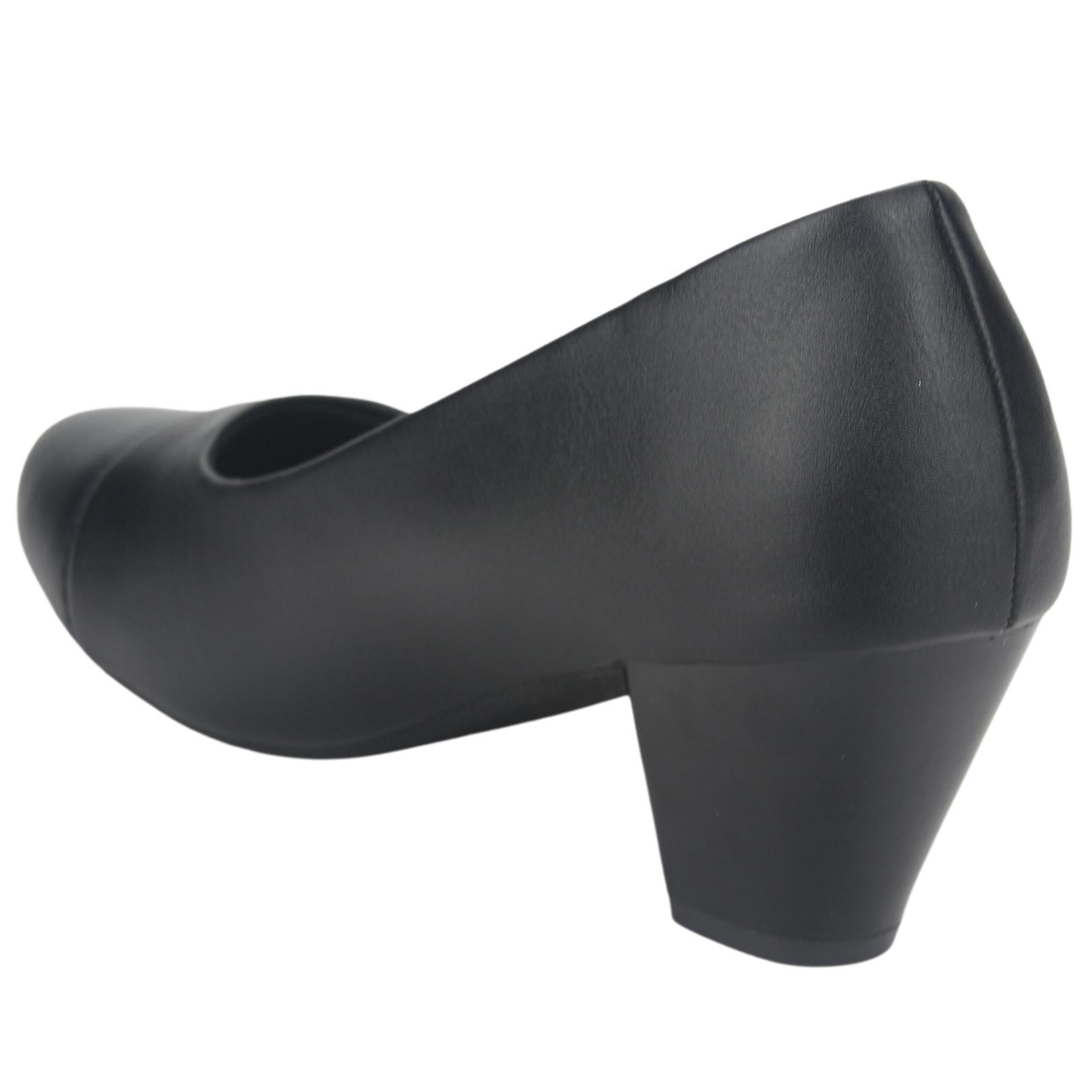 ZAPATO CHALADA MUJER TAP-25 NEGRO CASUAL - 4