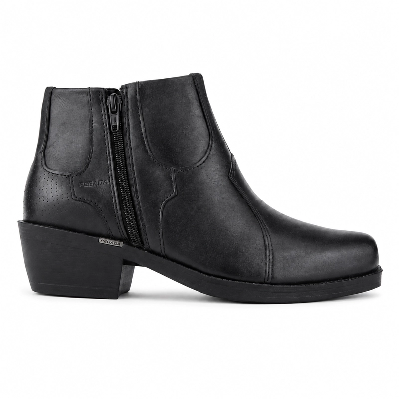 BOTIN FERRACINI HOMBRE 9015 NEW COUNTRY NEGRO CASUAL - 1