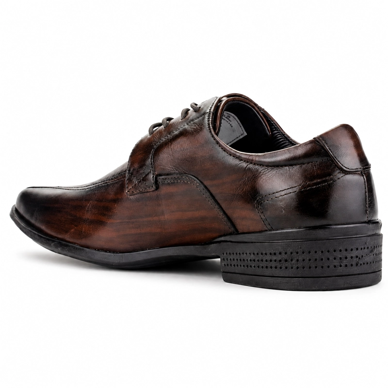 ZAPATO FERRACINI HOMBRE 4384 FRANKFURT TOSTADO CASUAL - 4