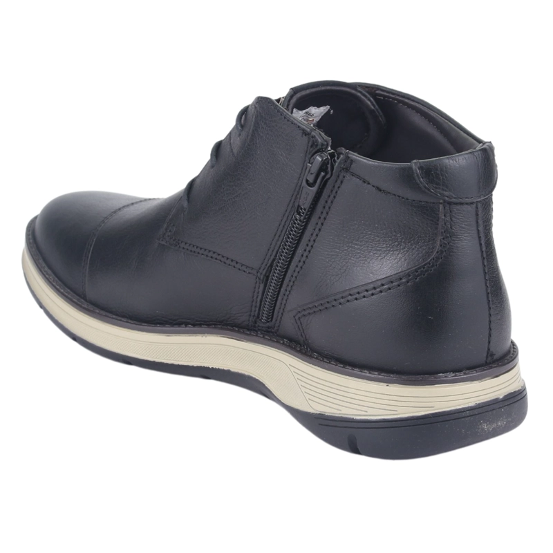 BOTIN FERRACINI HOMBRE FLUENCE 5542 D NEGRO CASUAL - 4