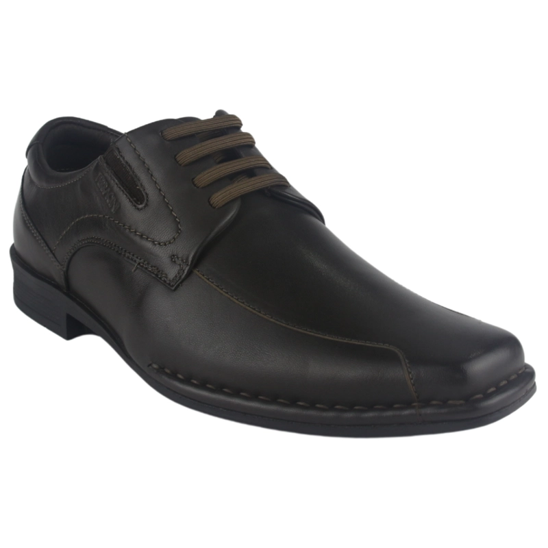 ZAPATO FERRACINI HOMBRE 5340 AMBIENCE CAFE  OSCURO CASUAL - 3
