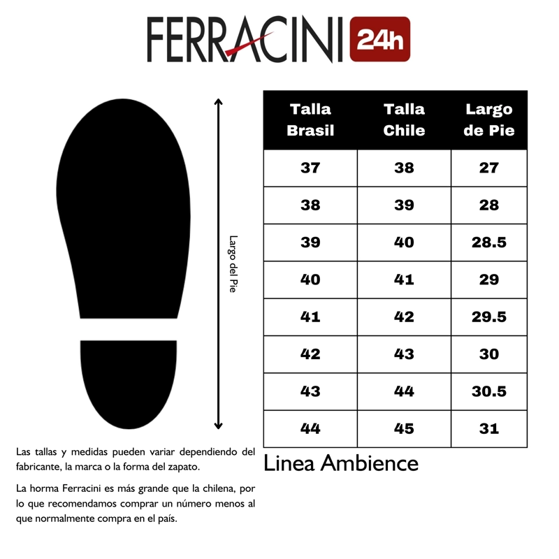 ZAPATO FERRACINI HOMBRE 5340 AMBIENCE CAFE  OSCURO CASUAL - 7