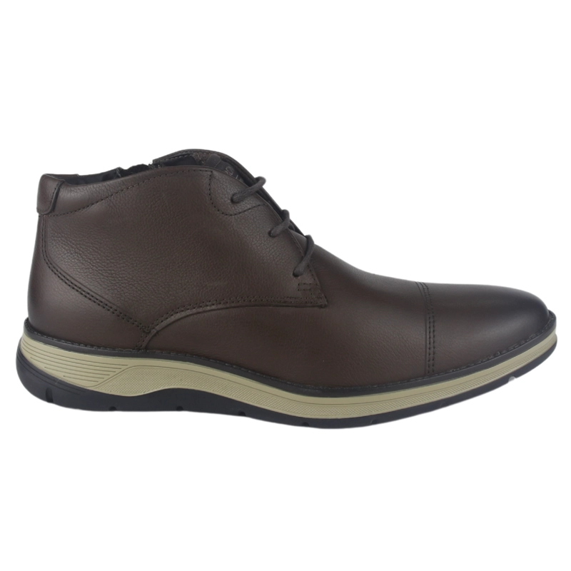 BOTIN FERRACINI HOMBRE 5542 FLUENCE CAFE  CLARO CASUAL - 1