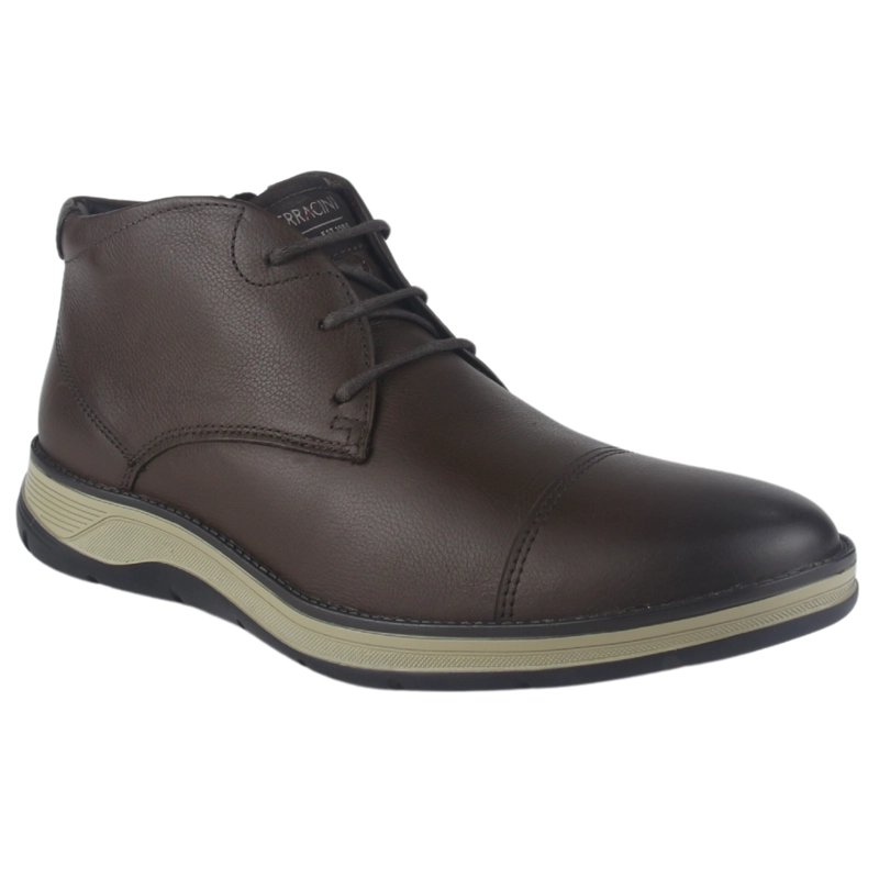 BOTIN FERRACINI HOMBRE 5542 FLUENCE CAFE  CLARO CASUAL - 3