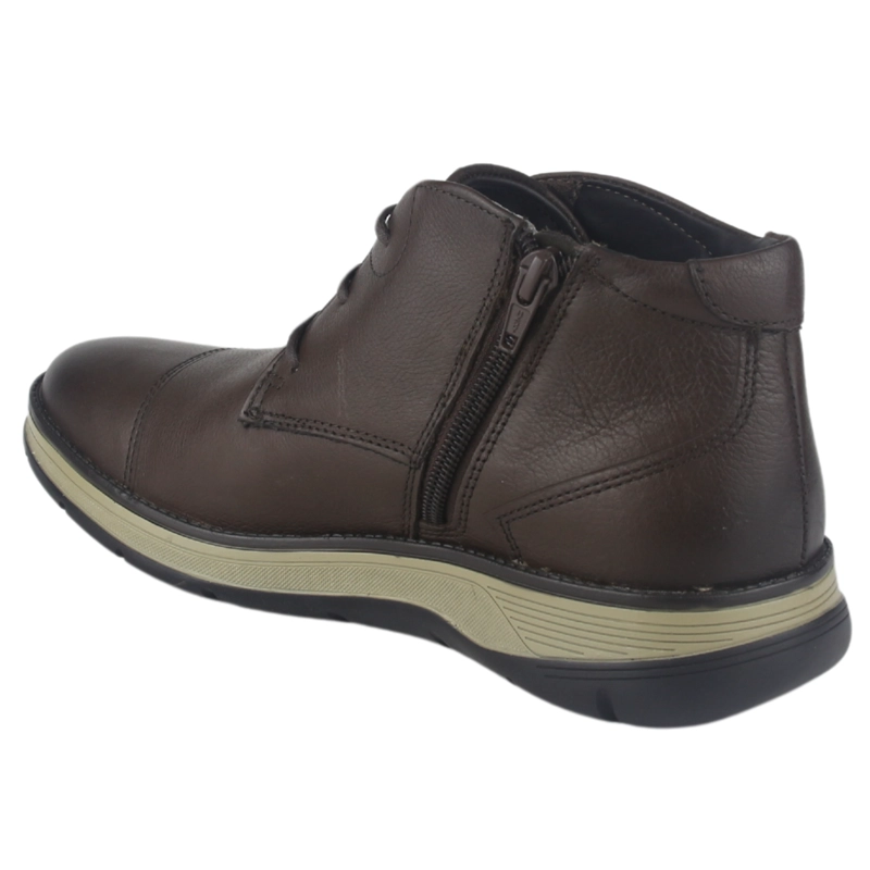BOTIN FERRACINI HOMBRE 5542 FLUENCE CAFE  CLARO CASUAL - 4