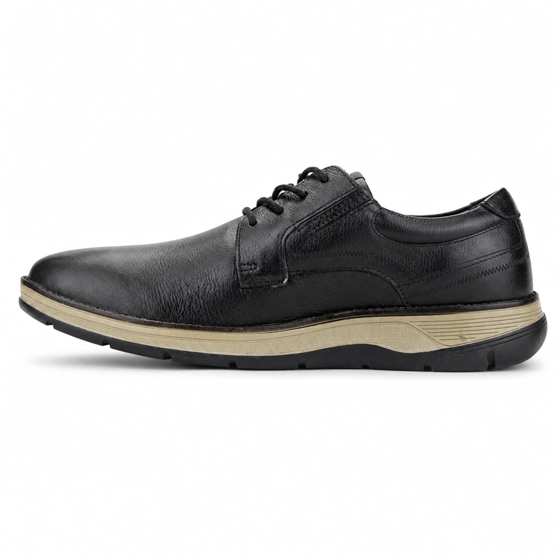 ZAPATO FERRACINI HOMBRE 5540 FLUENCE NEGRO CASUAL - 2