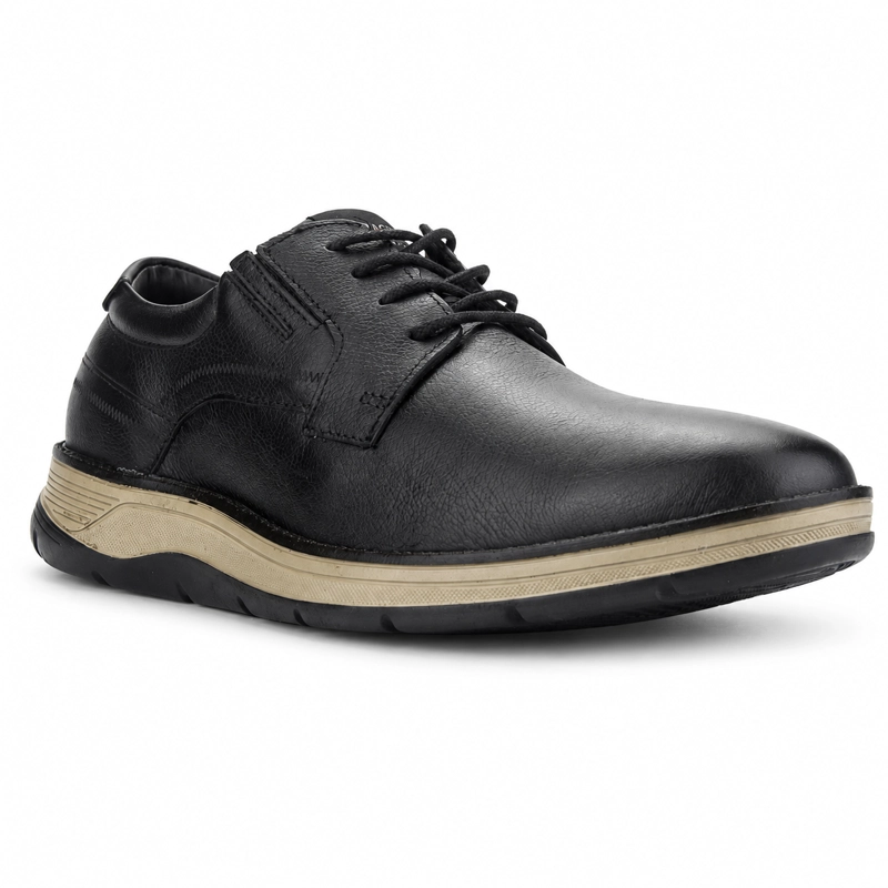 ZAPATO FERRACINI HOMBRE 5540 FLUENCE NEGRO CASUAL - 3