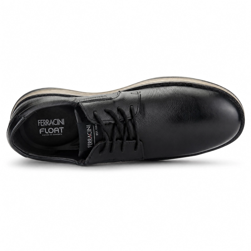ZAPATO FERRACINI HOMBRE 5540 FLUENCE NEGRO CASUAL - 5