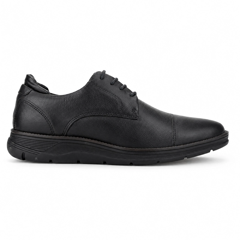 ZAPATO FERRACINI HOMBRE 5541 FLUENCE NEGRO MATTE CASUAL - 1