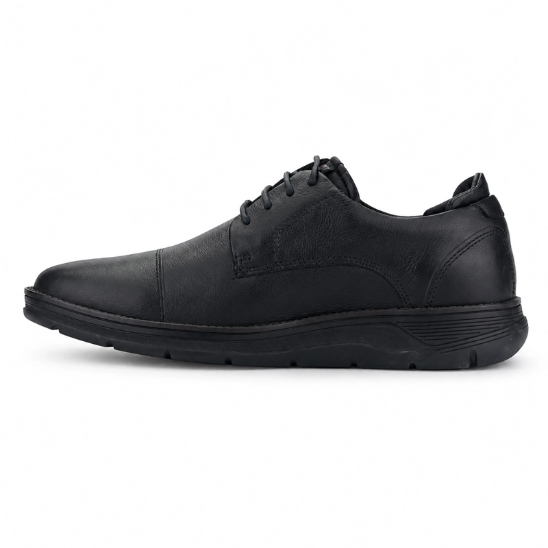 ZAPATO FERRACINI HOMBRE 5541 FLUENCE NEGRO MATTE CASUAL - 2