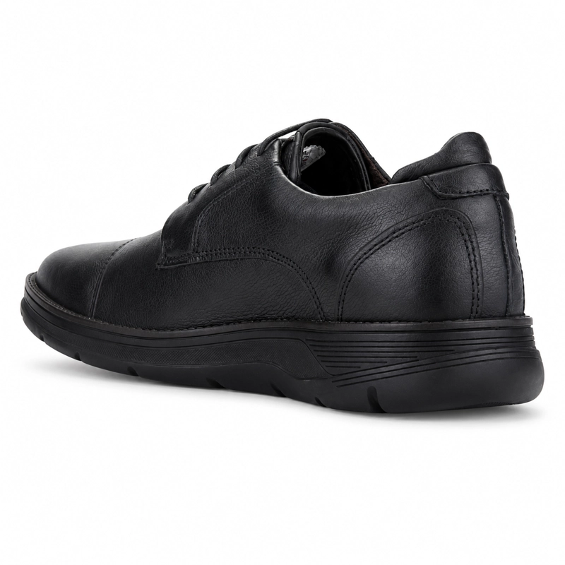 ZAPATO FERRACINI HOMBRE 5541 FLUENCE NEGRO MATTE CASUAL - 4