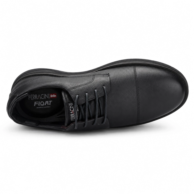 ZAPATO FERRACINI HOMBRE 5541 FLUENCE NEGRO MATTE CASUAL - 5