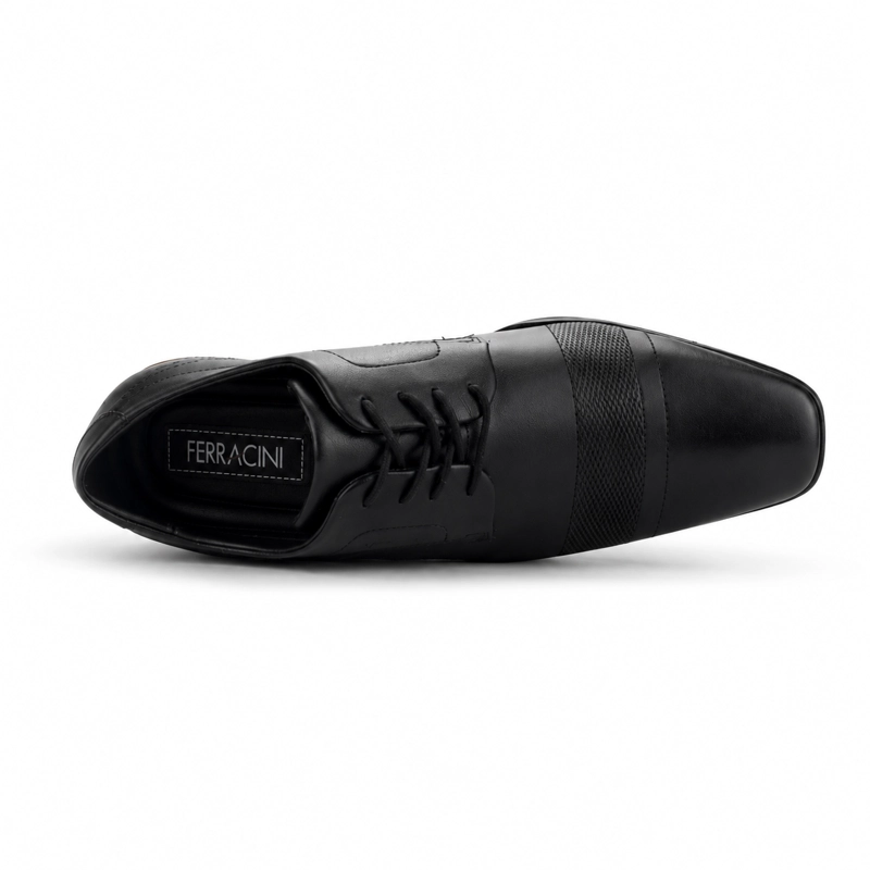 ZAPATO FERRACINI HOMBRE 4085 LIVERPOOL NEGRO CASUAL - 5