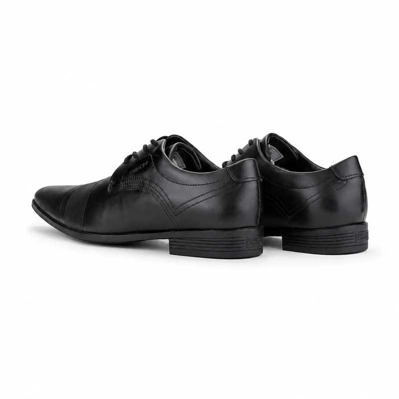 ZAPATO FERRACINI HOMBRE 4085 LIVERPOOL NEGRO CASUAL - 8