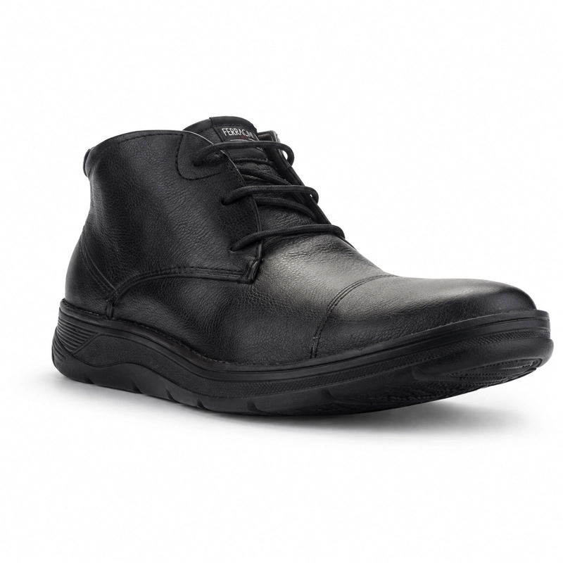 BOTIN FERRACINI HOMBRE 5542 FLUENCE NEGRO/NEGRO CASUAL - 3