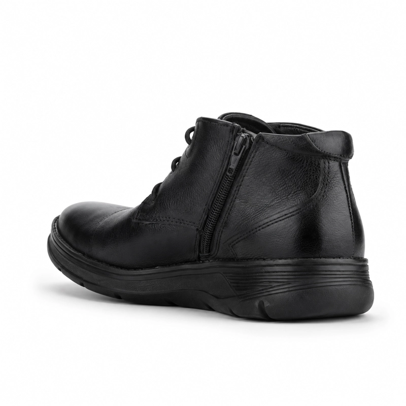BOTIN FERRACINI HOMBRE 5542 FLUENCE NEGRO/NEGRO CASUAL - 4