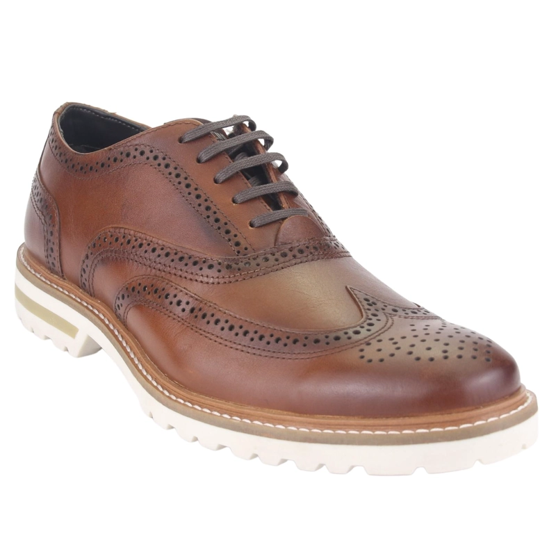 ZAPATO FERRACINI HOMBRE 3403 CINCY CAFE  CASUAL - 3
