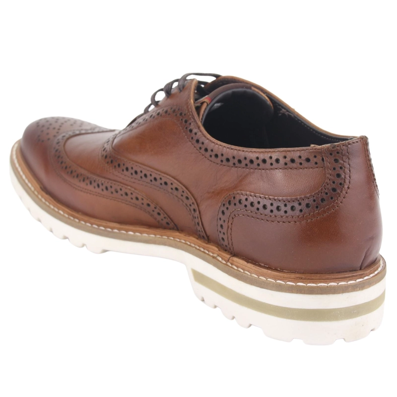 ZAPATO FERRACINI HOMBRE 3403 CINCY CAFE  CASUAL - 4