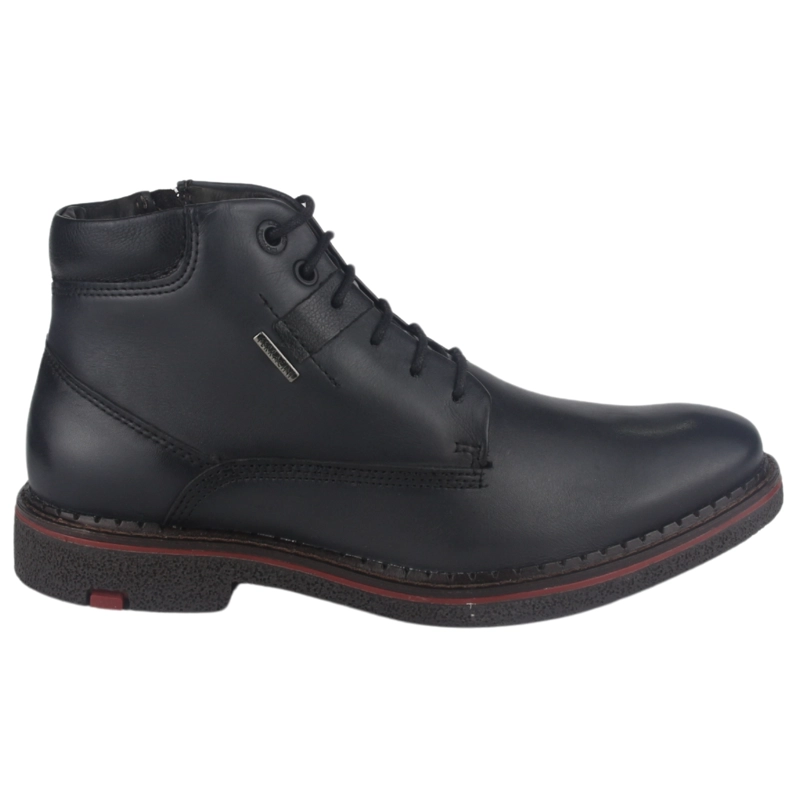 BOTIN FERRACINI HOMBRE 9720 ALMADA NEGRO CASUAL - 1