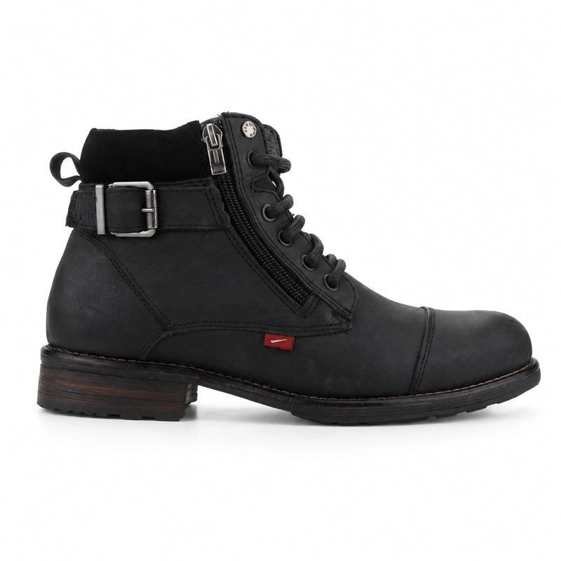 BOTIN FERRACINI HOMBRE 9873 YORK GRIS CASUAL - 1