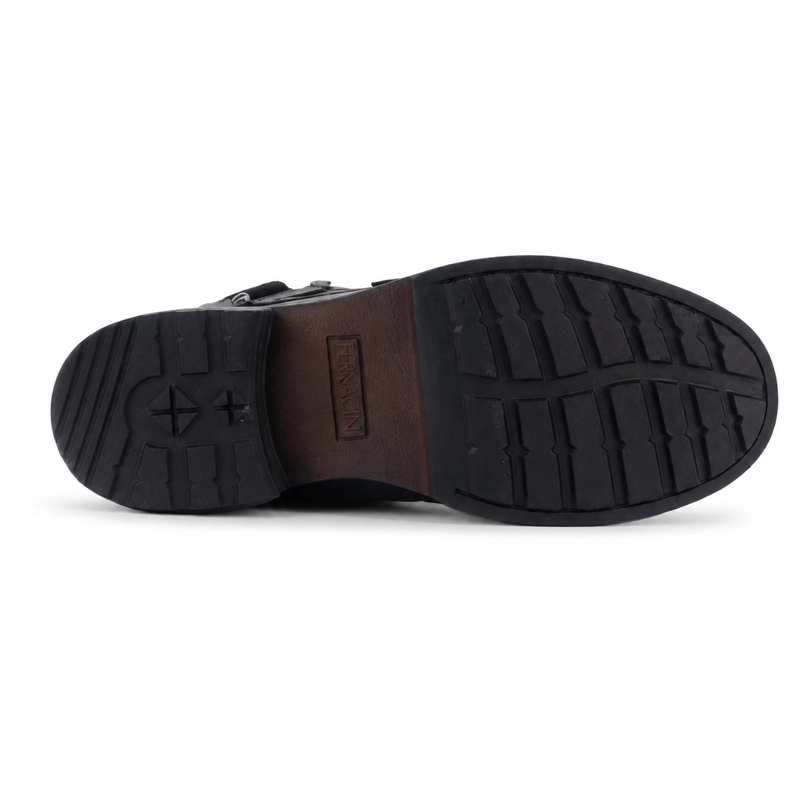 BOTIN FERRACINI HOMBRE 9873 YORK GRIS CASUAL - 5