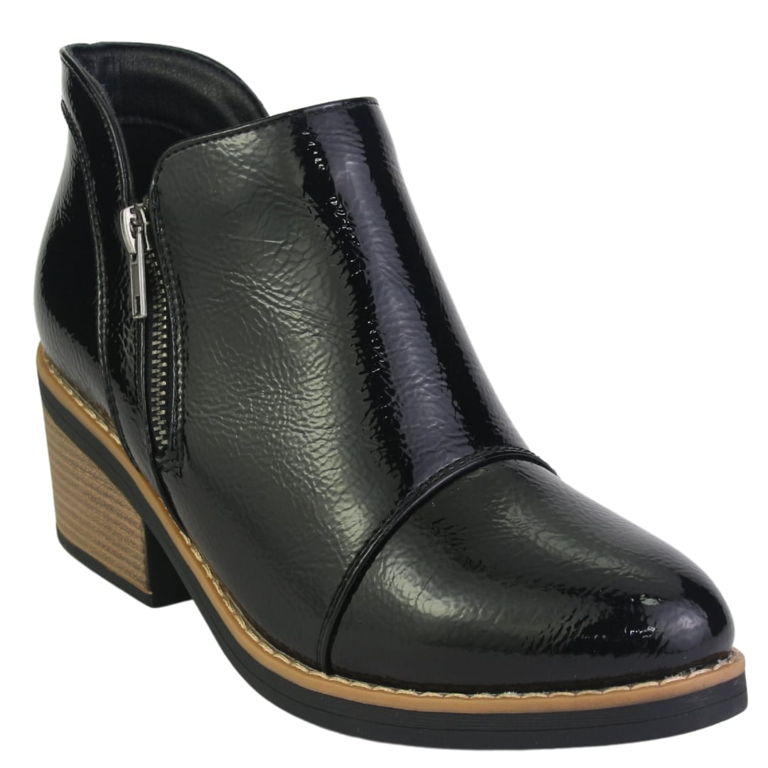 BOTIN CHALADA MUJER CAMP-31 V NEGRO CASUAL - 3
