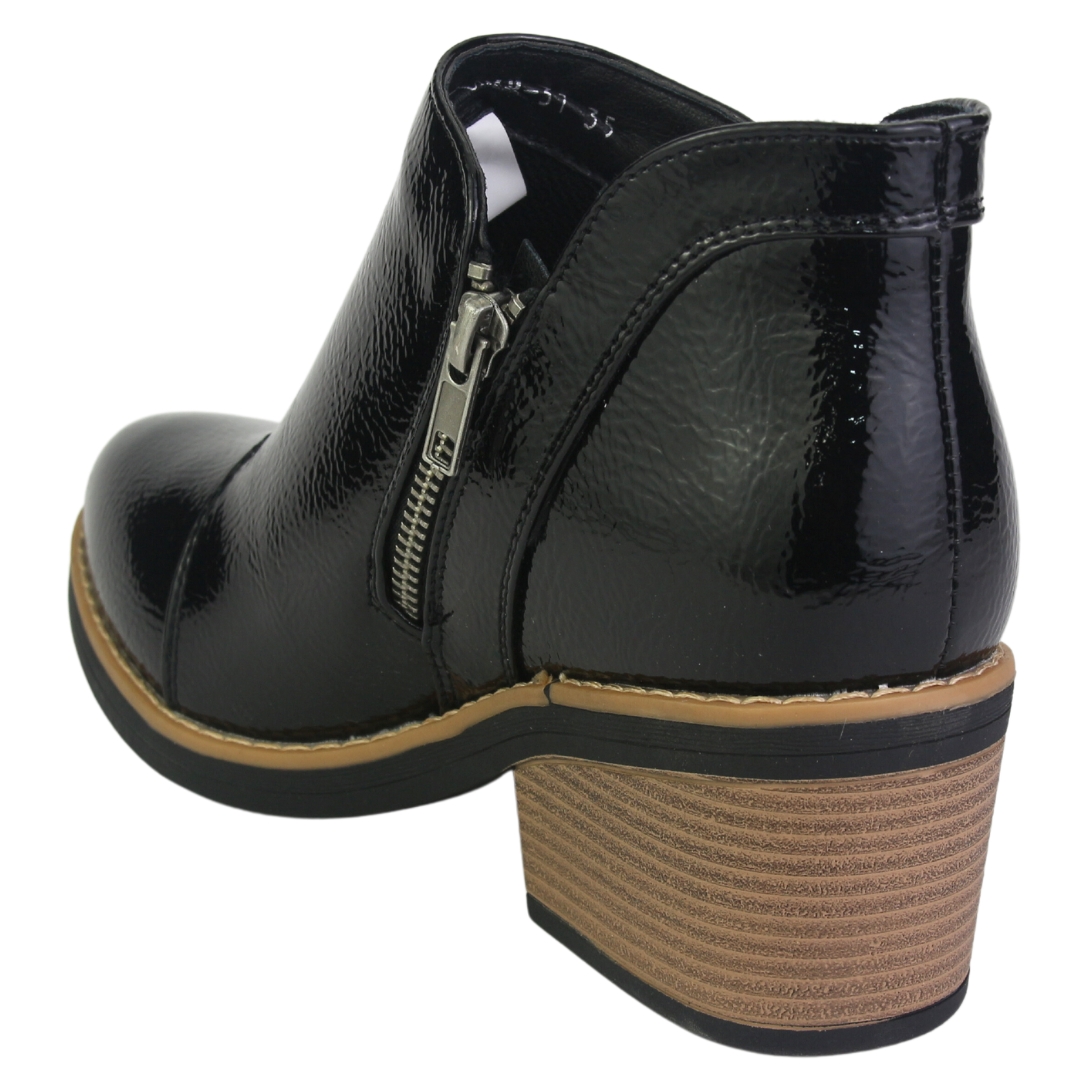 BOTIN CHALADA MUJER CAMP-31 V NEGRO CASUAL - 4