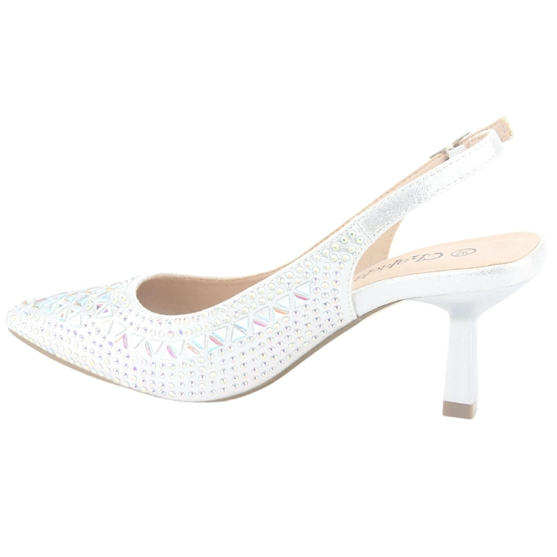 ZAPATO CHALADA MUJER HOT-70 PLATEADO CASUAL - 2