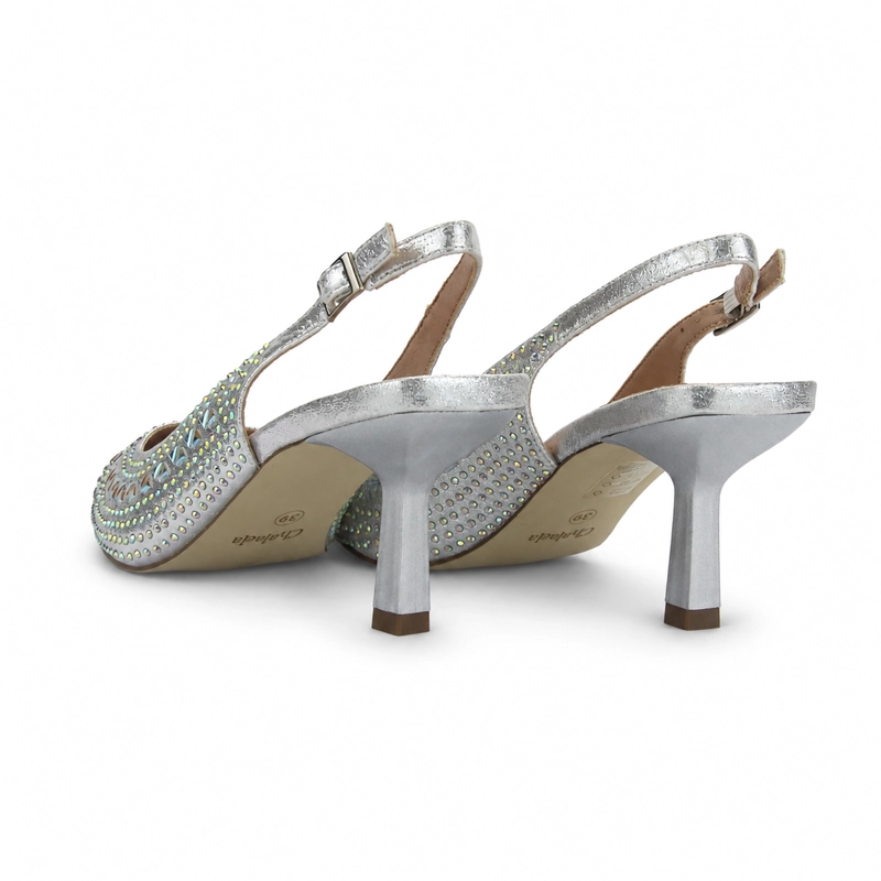 ZAPATO PLATEADO MUJER CASUAL CHALADA HOT - 6