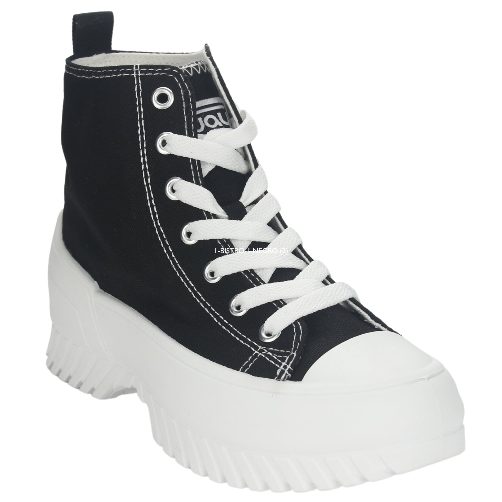 ZAPATILLAS MUJER FUNWAY URBANAS NEGRO BISTRO-1 - 3