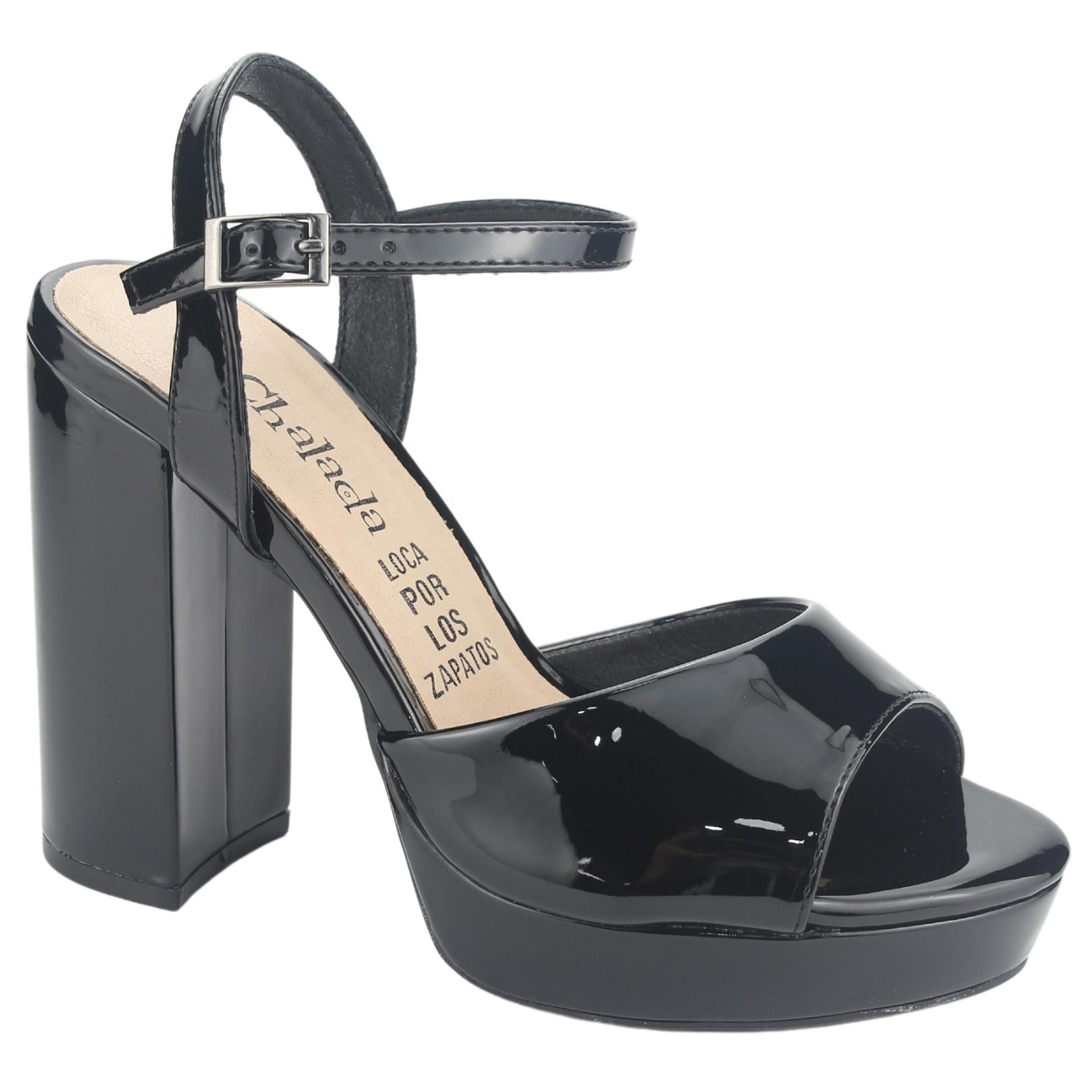 ZAPATO CHALADA MUJER TITA-2 NEGRO CASUAL - 1