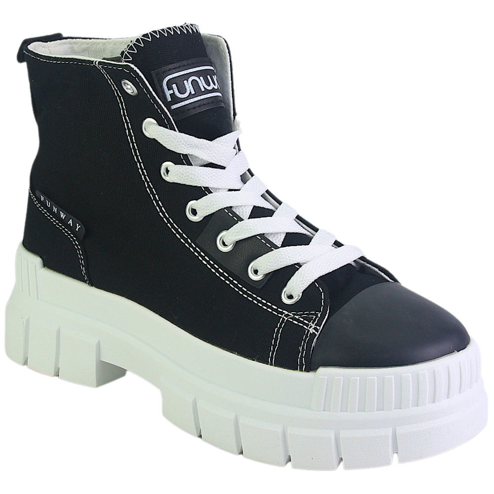 ZAPATILLAS MUJER FUNWAY URBANAS NEGRO BEST-1 - 3