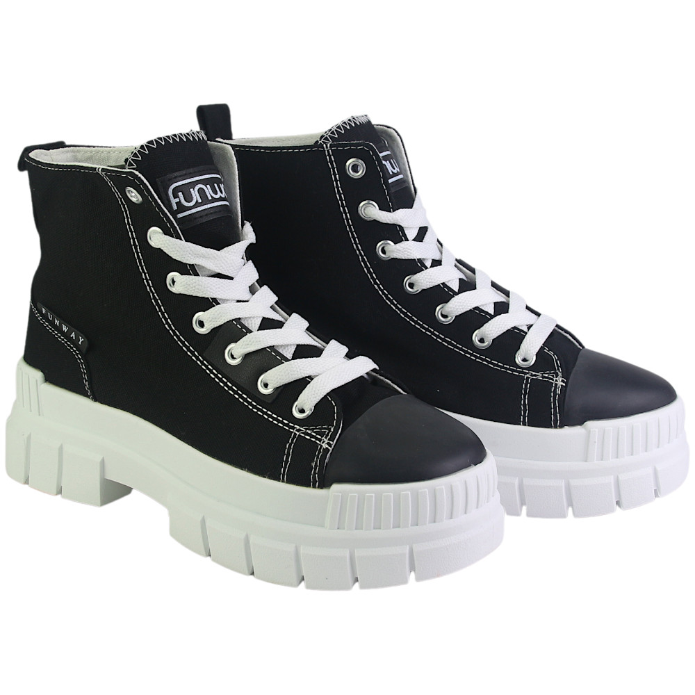 ZAPATILLAS MUJER FUNWAY URBANAS NEGRO BEST-1 - 5