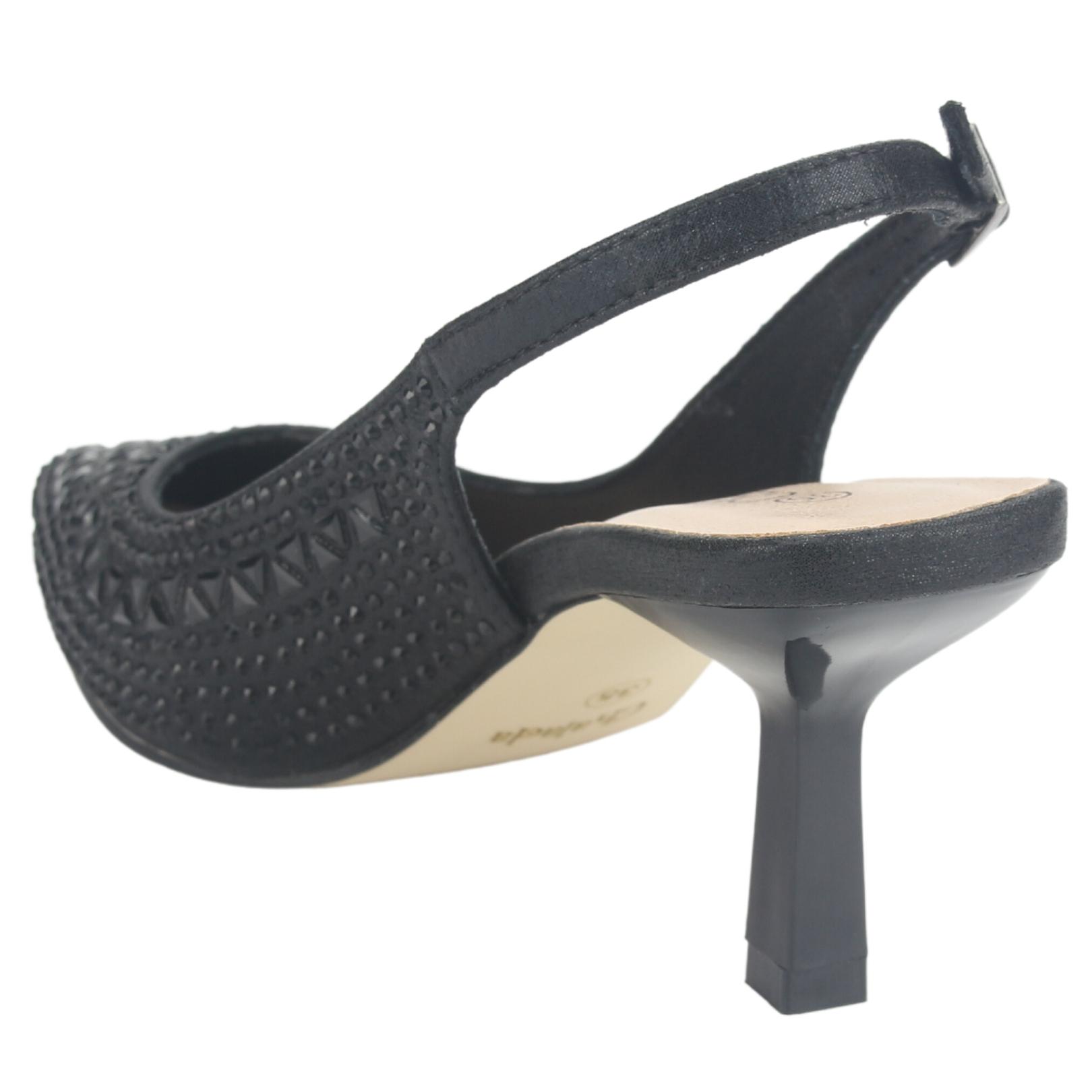 ZAPATO CHALADA MUJER HOT-70 NEGRO CASUAL - 4