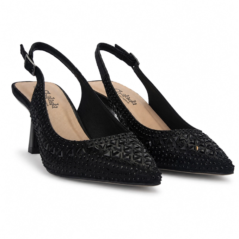 ZAPATO NEGRO MUJER CASUAL CHALADA HOT - 6