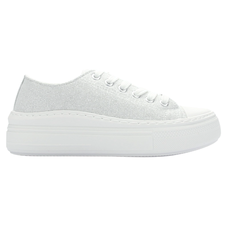 ZAPATILLAS MUJER CHALADA URBANAS PLATEADO CLU-11 - 1