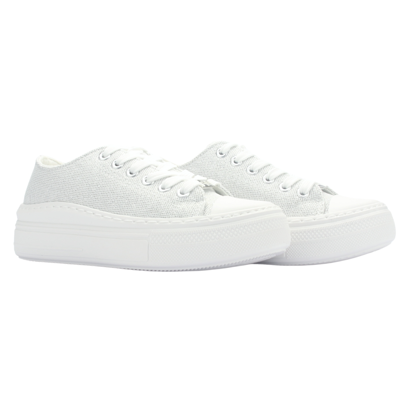 ZAPATILLAS MUJER CHALADA URBANAS PLATEADO CLU-11 - 5