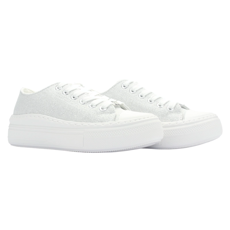 ZAPATILLAS MUJER CHALADA URBANAS PLATEADO CLU-11 - 5