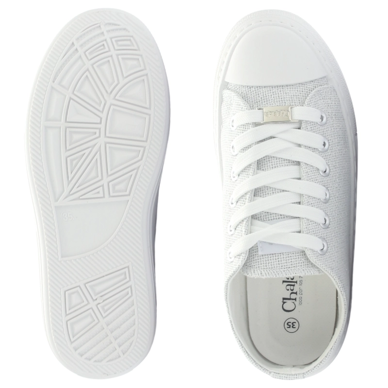 ZAPATILLAS MUJER CHALADA URBANAS PLATEADO CLU-11 - 7