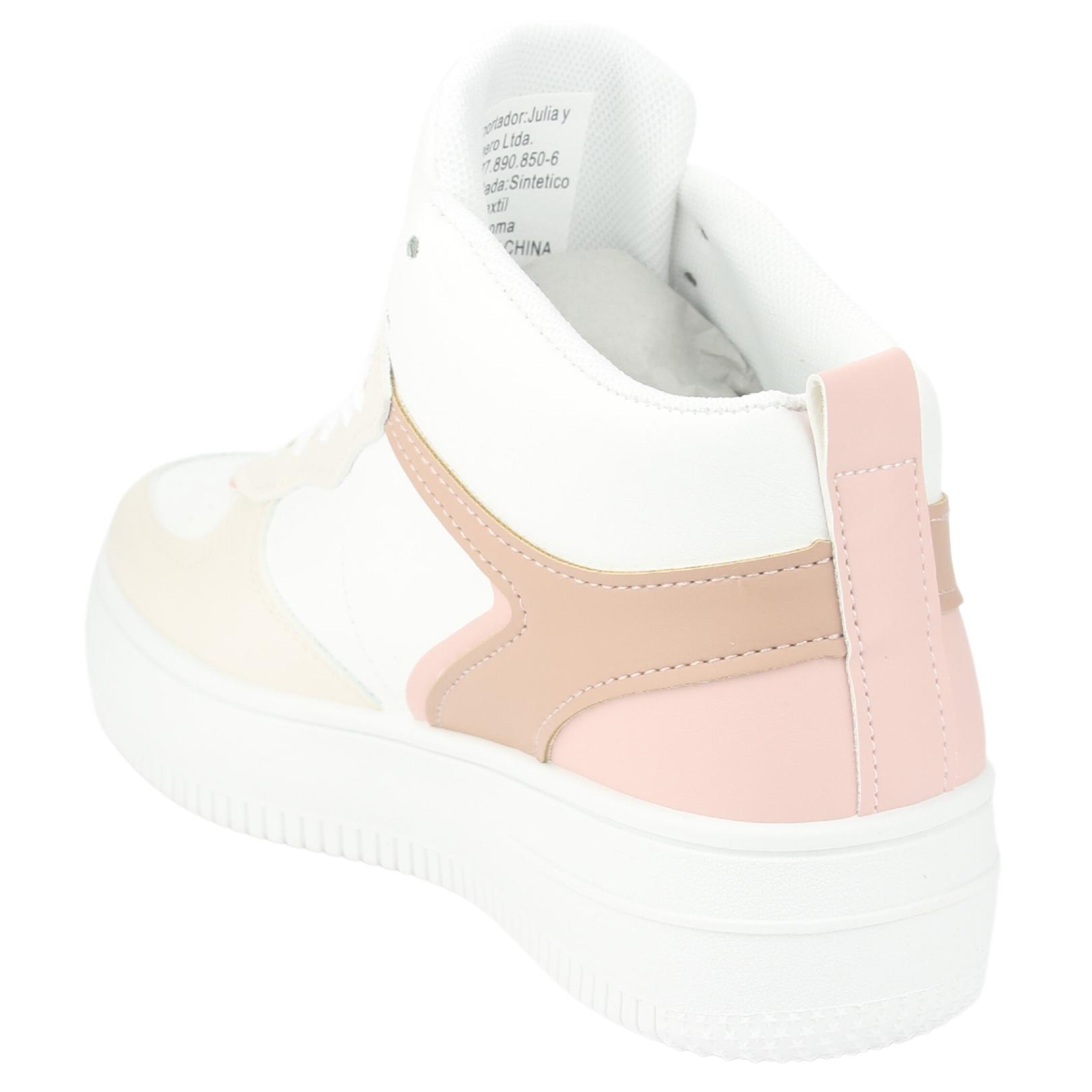 ZAPATILLAS MUJER CHALADA URBANAS BLANCO JOGGO-5 - 4