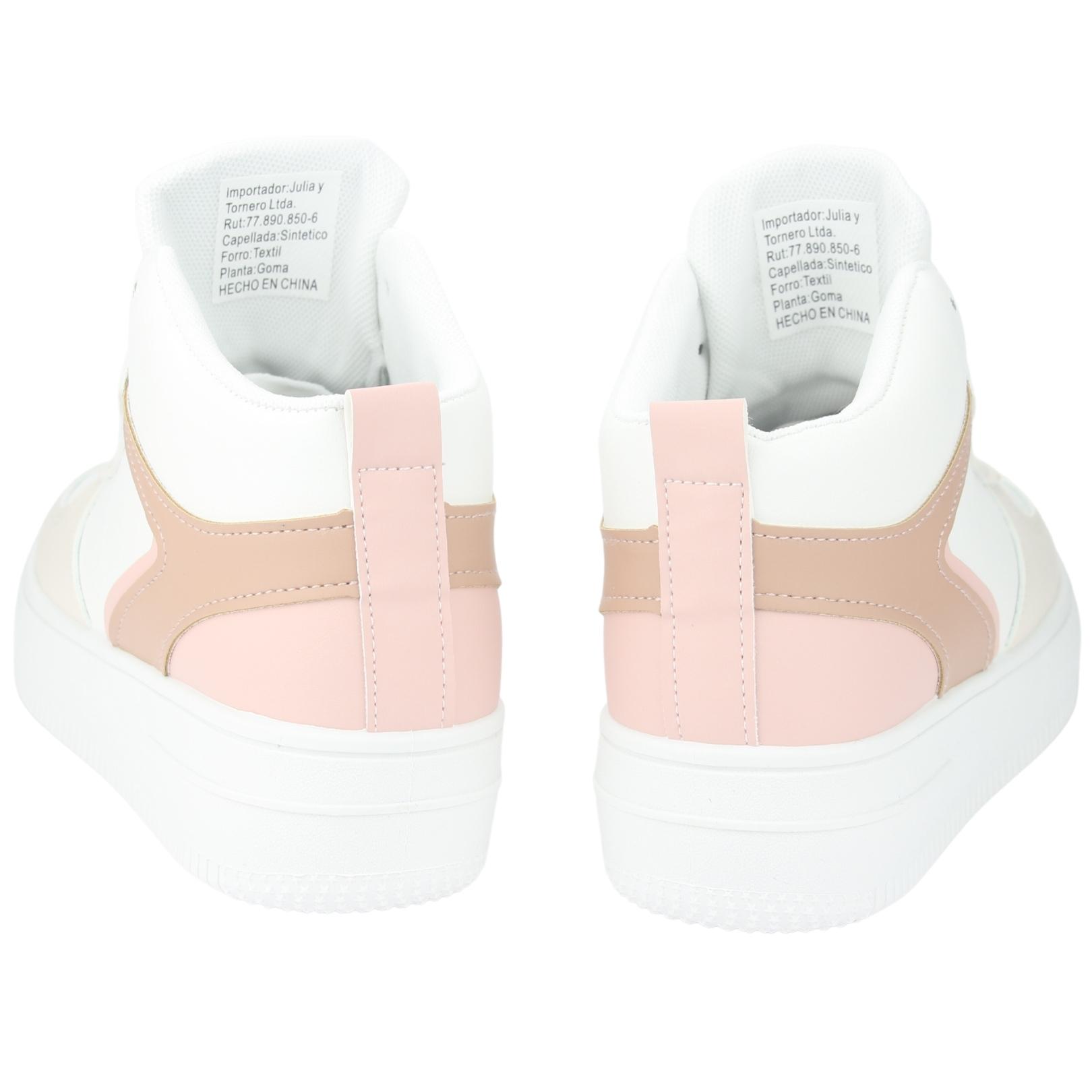 ZAPATILLAS MUJER CHALADA URBANAS BLANCO JOGGO-5 - 6