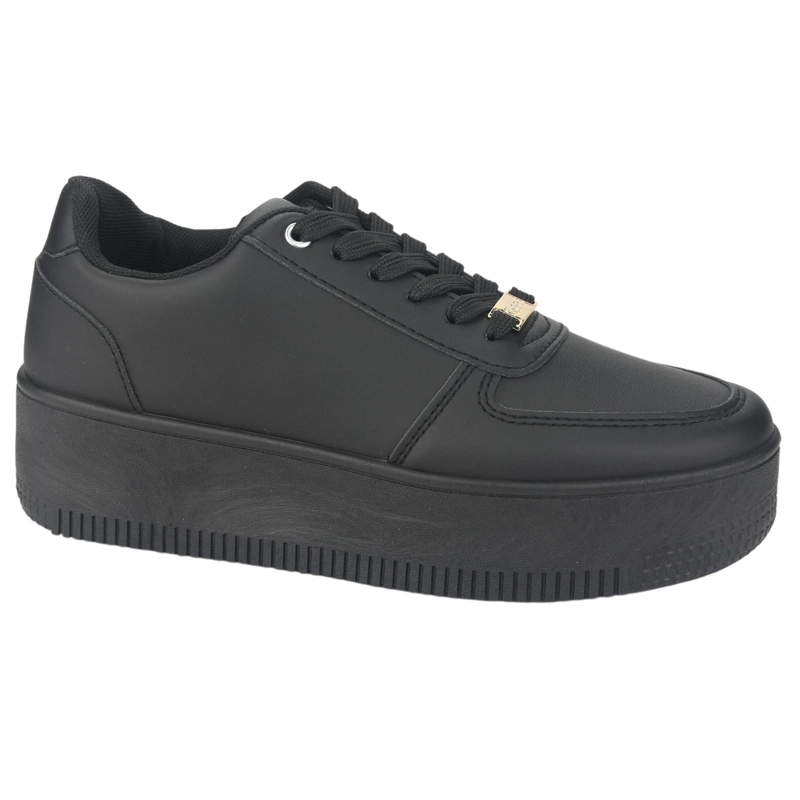 ZAPATILLAS MUJER CHALADA URBANAS NEGRO METTA-12 - 1