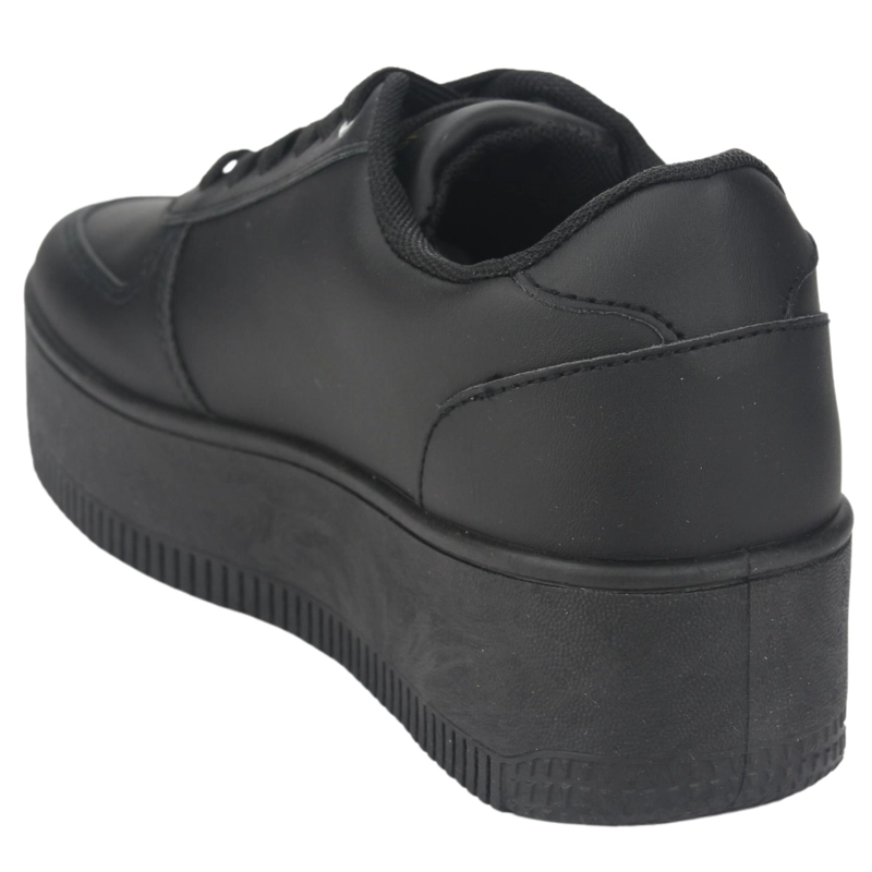 ZAPATILLAS MUJER CHALADA URBANAS NEGRO METTA-12 - 4