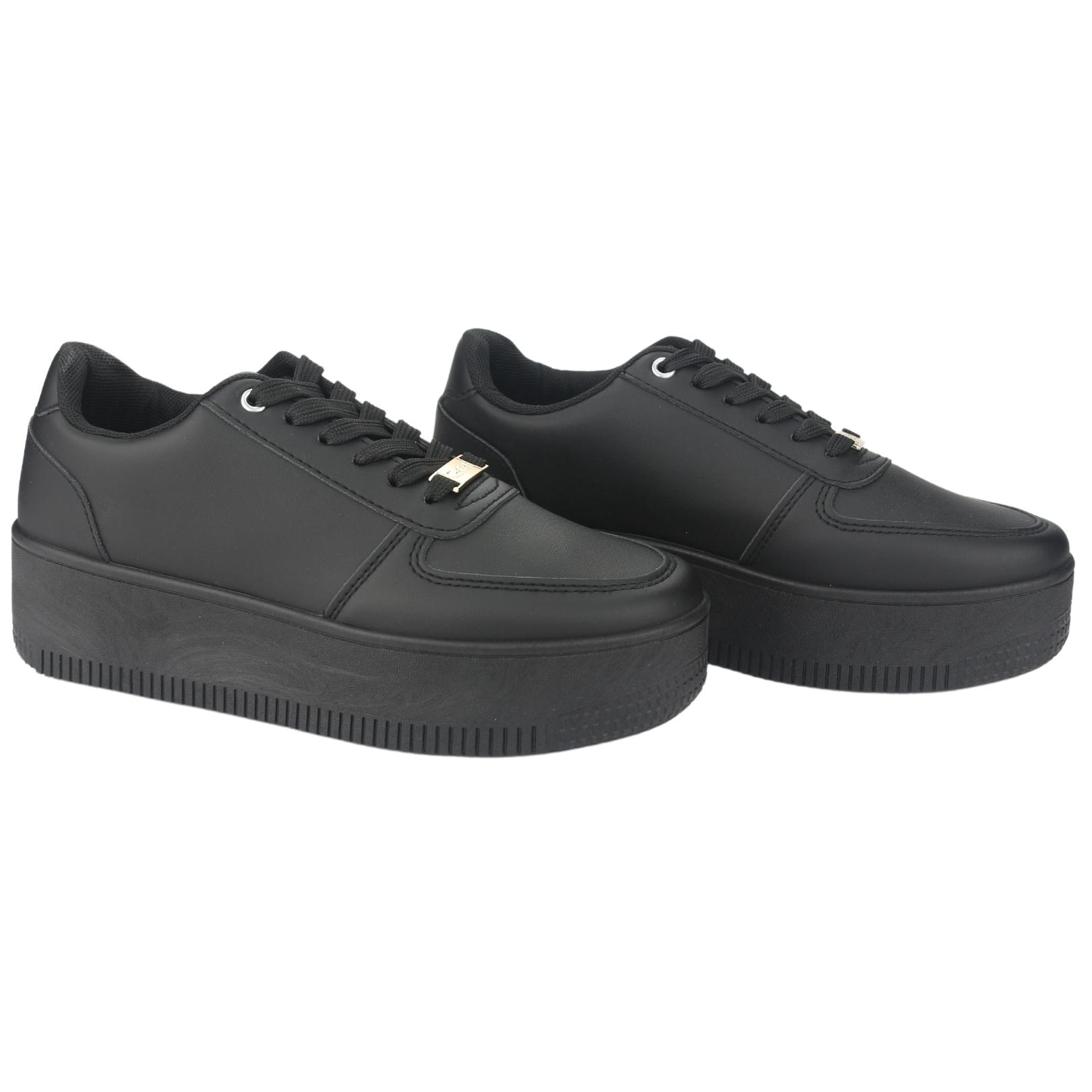 ZAPATILLAS MUJER CHALADA URBANAS NEGRO METTA-12 - 5
