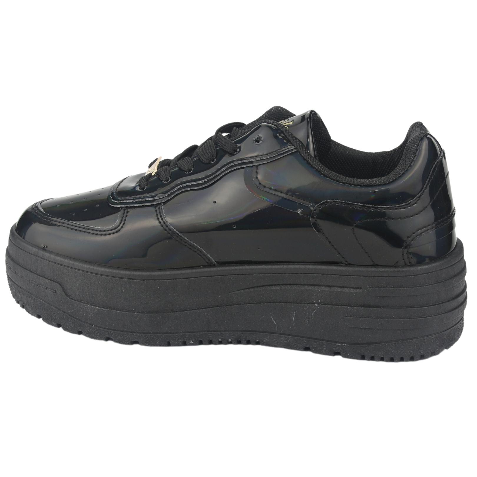 ZAPATILLAS MUJER CHALADA URBANAS NEGRO MITSU-1 - 2